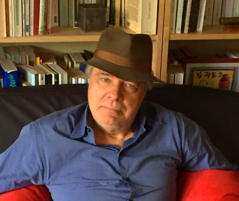 Oleg Vidov in a hat